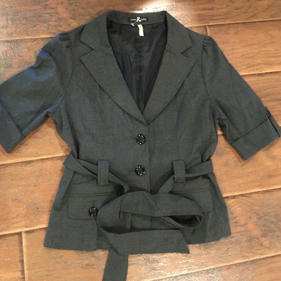 Grey vintage-looking jacket