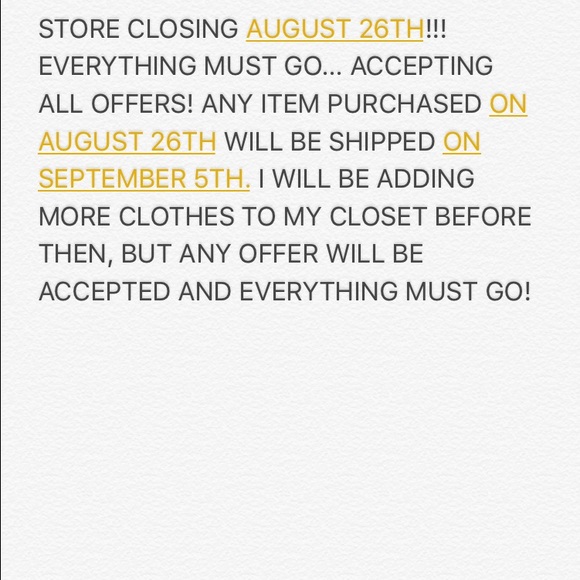 STORE CLOSED