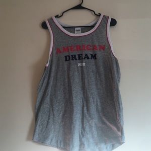 Gray Tank Top from PINK