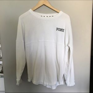 pink by VS crewneck sweatshirt