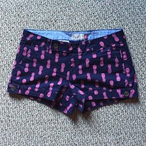 Juniors SO Pineapple Shorts