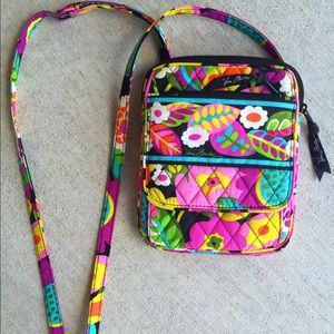 Vera Bradley Cross Body Bag - Va Va Bloom Pattern