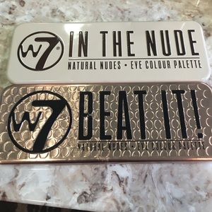 For both a W7 makeup palette