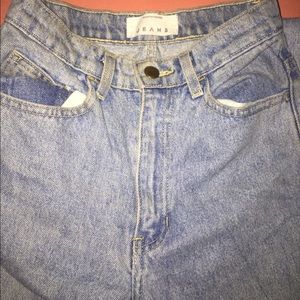 American Apparel High waisted Jeans.