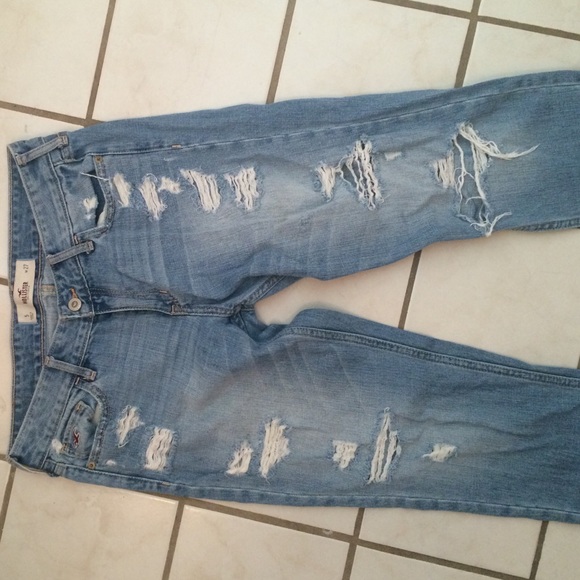 Hollister boyfriend jeans