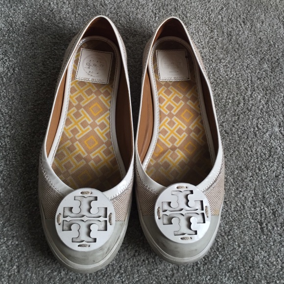 Tory Burch Shoes - Tory Burch linen flats 24 hr sale
