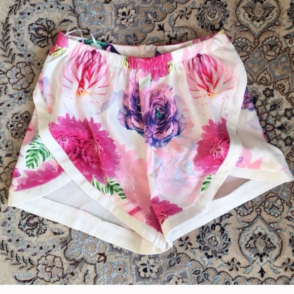 'Sabo Skirt' floral shorts