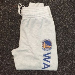 Warriors sweatpants