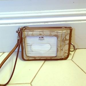 Coach Skinny ID Change Holder