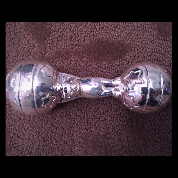 AUTHENTIC RARE Tiffany & Co. Teddy Bear Rattle