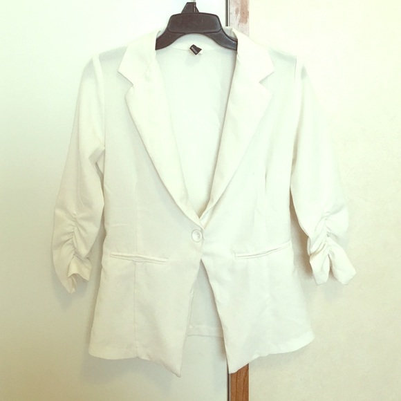 White blazer