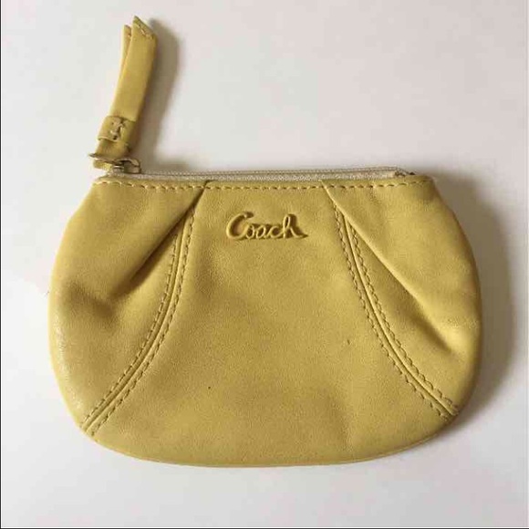 Pale Yellow Coin Purse