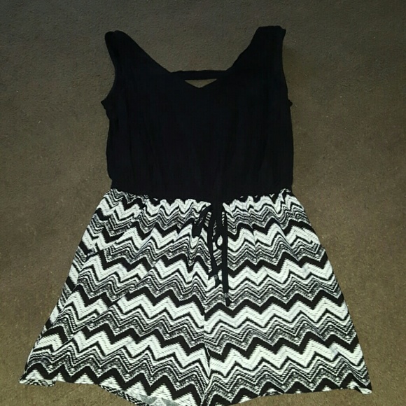 Chevron Romper size Medium
