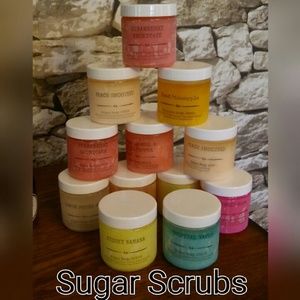 2 for 15 Sugar Scrubs 4oz ea "Any Scent"