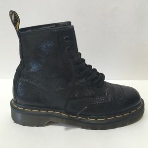 Dr. Martens Black Leather Boots