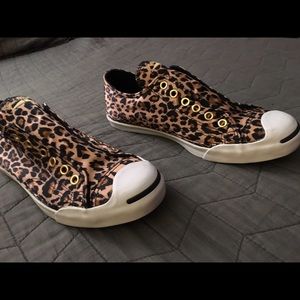 Lace less Jack Purcell convers