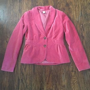 J crew velvet blazer