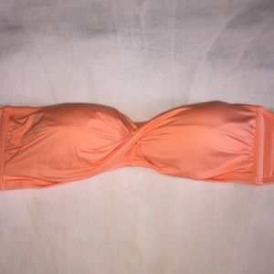 Orange bikini top