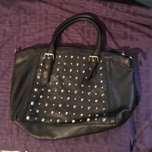 Black handbag