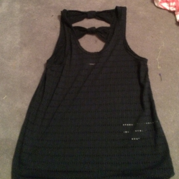 Navy blue tank top