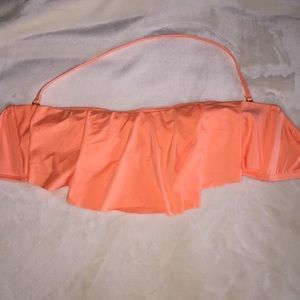 Orange bikini top