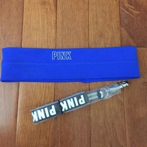 Pink headband and lanyard