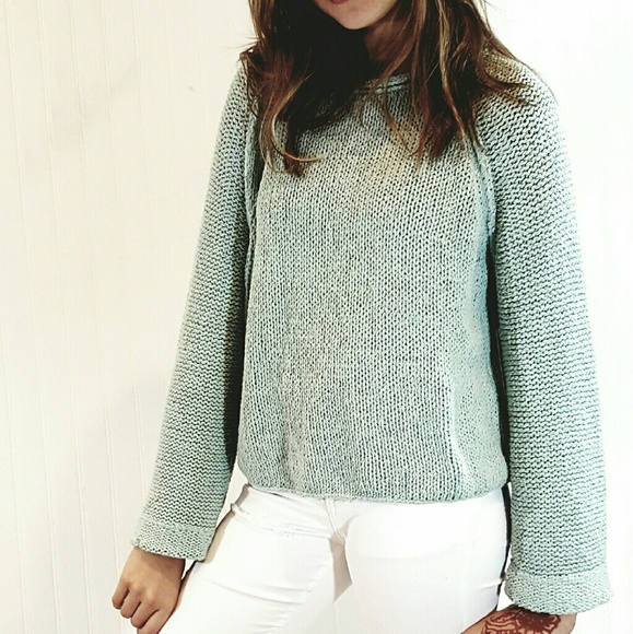 1 LEFT! FREE PEOPLE Cable Knit Ladder Back Sweater - Picture 2 of 4