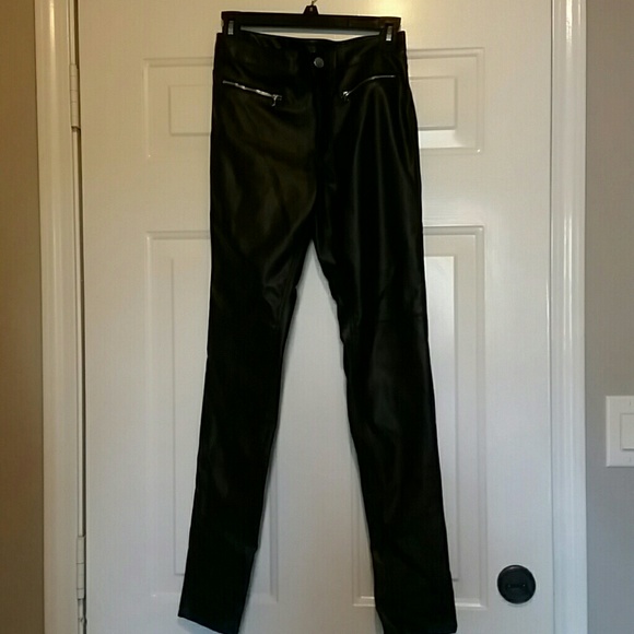 Imitation Leather H&M Pants NWT