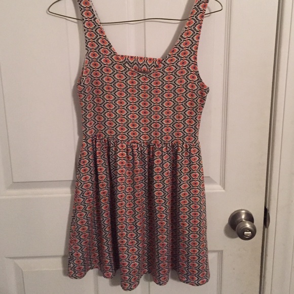 Geo print Dress