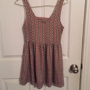 Geo print Dress