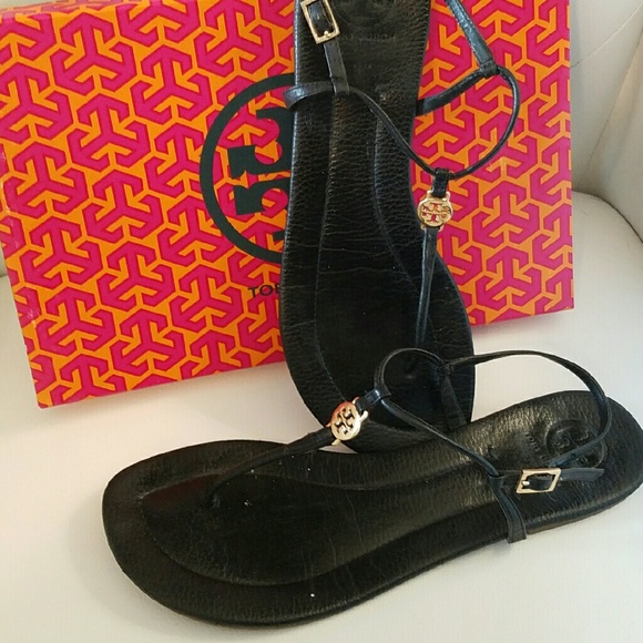 Tory Burch leather thong sandals