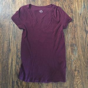 J crew vintage cotton V-neck t-shirt