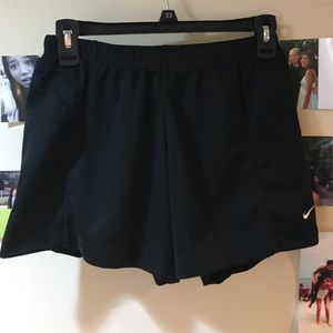 Black Nike FIT Dry shorts