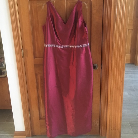 Long Red Dress perfect for any formal event.