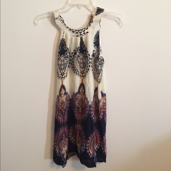 Boho Halter Dress - Picture 3 of 4