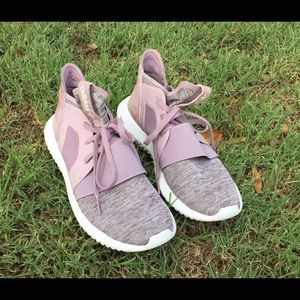 Women's Adidas Defiant Tubular “Blanch Purple”