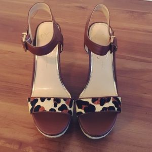 Jessica Simpson Tan Wedges