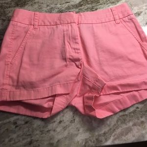 Pink J. Crew shorts