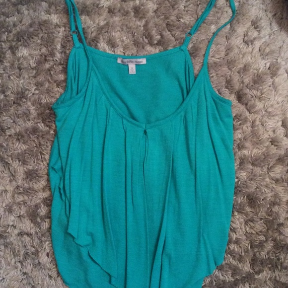 turquoise tank top - Picture 2 of 2
