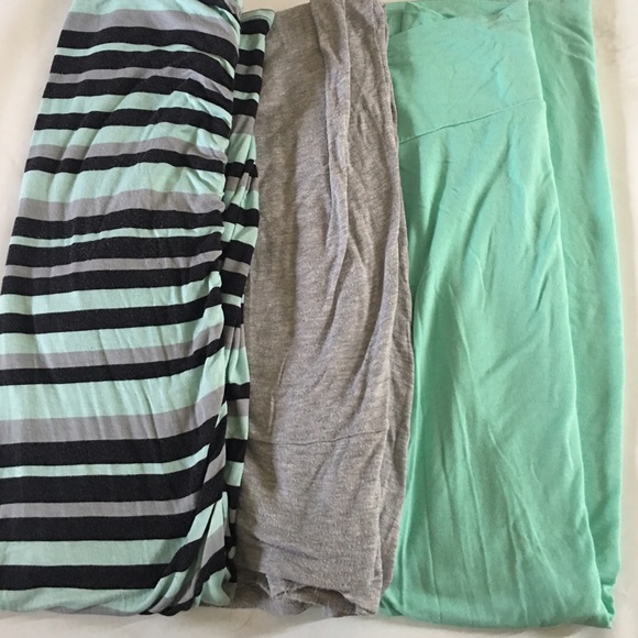 💫BUNDLE DEAL💫 Mint & Grey Themed Maxi Shirts !