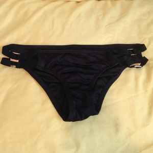 Black bikini bottom