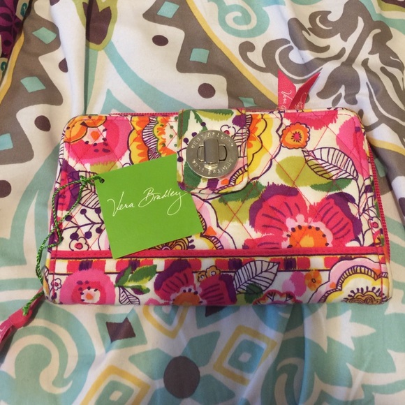 Vera Bradley Turn Lock Wallet