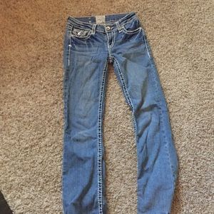 light wash LA Idol jeans