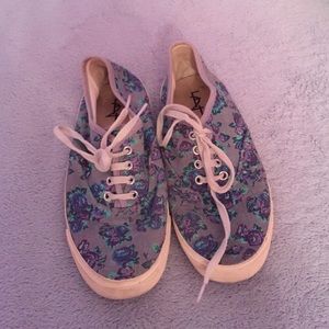 Floral casual sneakers