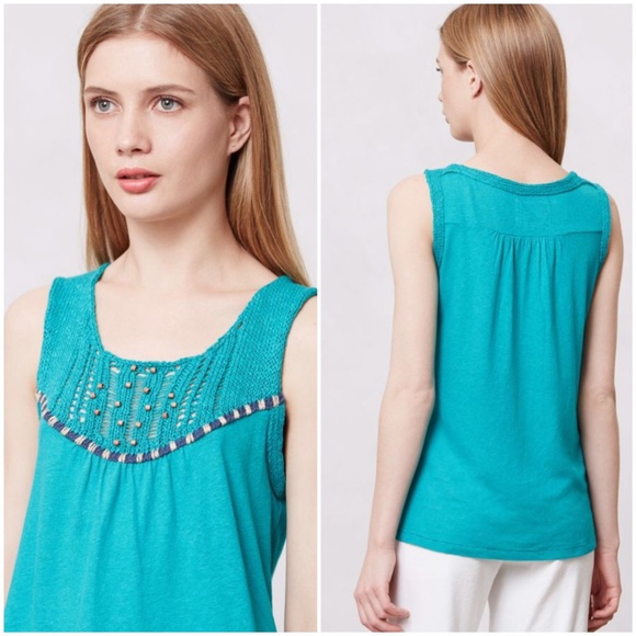 Anthropologie Meadow Rue Tamarindo Tank - M