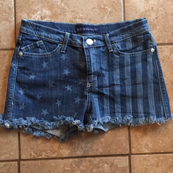 Denim Stars and Stripes shorts
