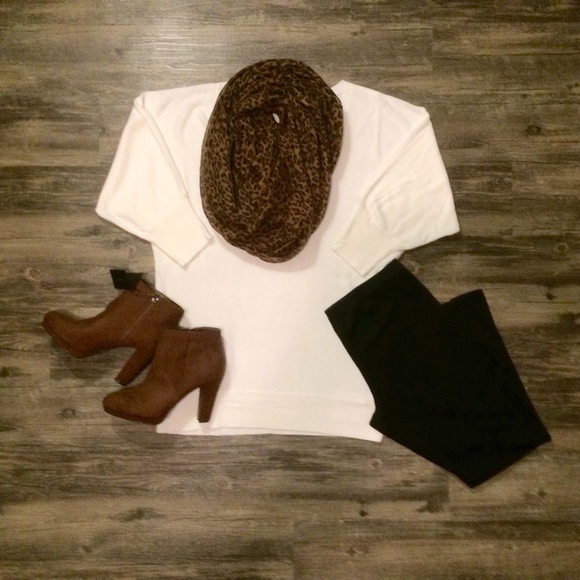 Cream Sweater Tunic