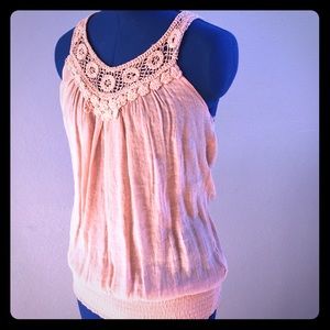 Adorable Peach Tank Top