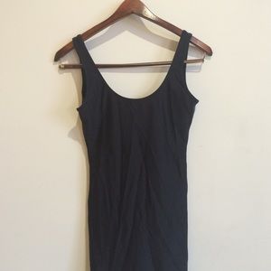 American Apparel Scoop Back Body Con Dress
