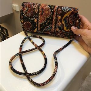 Vera Bradley small cross purse (Kensington print)